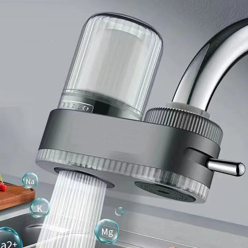 Cleaner Tap Water in Seconds — Faucet Water Purifier