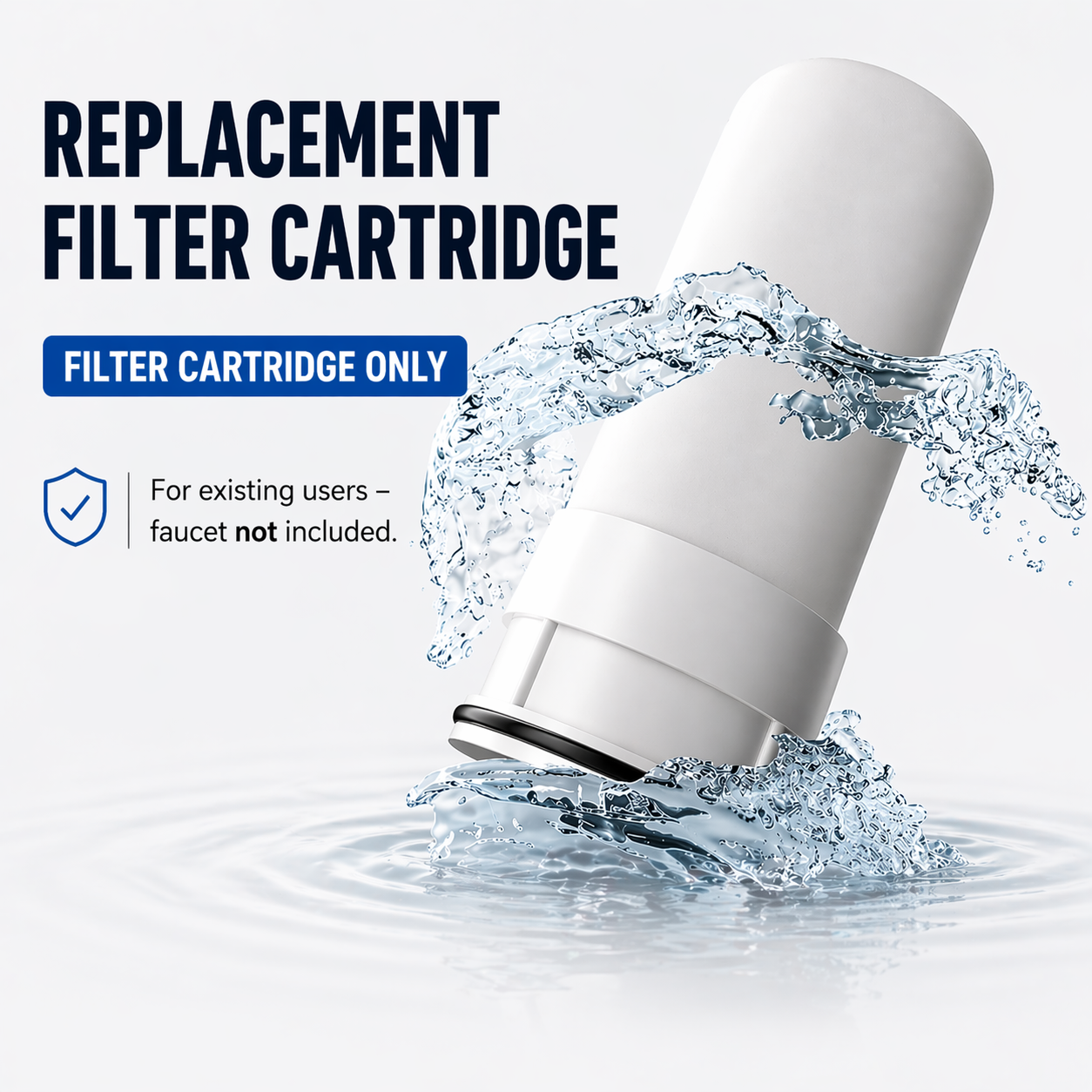 Cleaner Tap Water in Seconds — Faucet Water Purifier